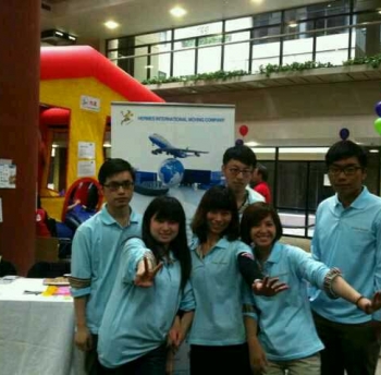 Our team on the Family Fun Fair