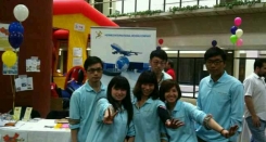 Our team on the Family Fun Fair